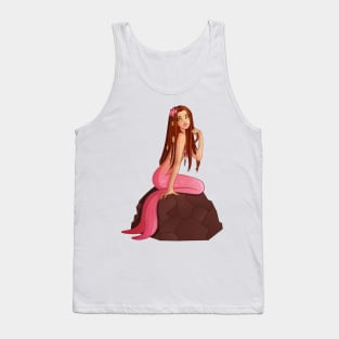 Pink Mermaid Tank Top